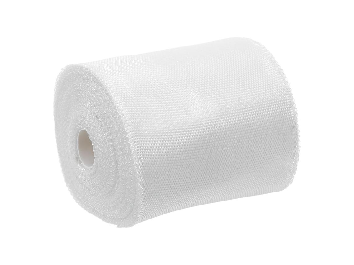 Fita De Fibra Vidro Resistente Ao Calor, Autoadesiva, 10cm X 50m, Para Isolamento Térmico E Vedação De Tubulações Água