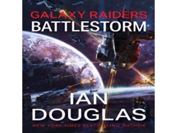 Livro Galaxy Raiders Battlestorm de Ian Douglas (Inglês)