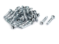 Parafusos de Expansão com Rosca M4, 30 Unid., para Paredes Ocas de 3mm a 12mm CHABERLU