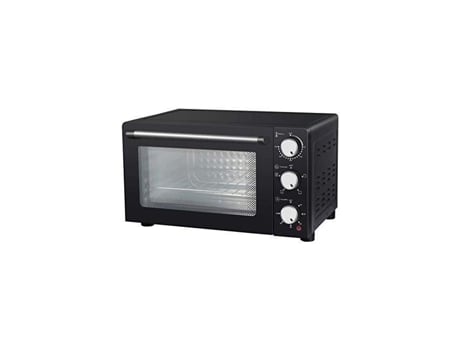 Forno Elétrico Enjoy 24 L Forno Elétrico Ventilado de 1200 W Multicozimento com Timer de 60 Minutos Termostato Regulável MELCHIONI