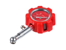 Medidor de pressão de pneus manual para carro, acessório automotivo leve para uso.