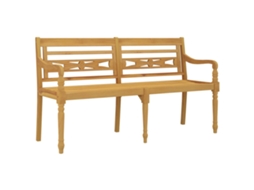 Batavia Bench, Batavia Benches Vidaxl Marrom Madeira (150 Cm)