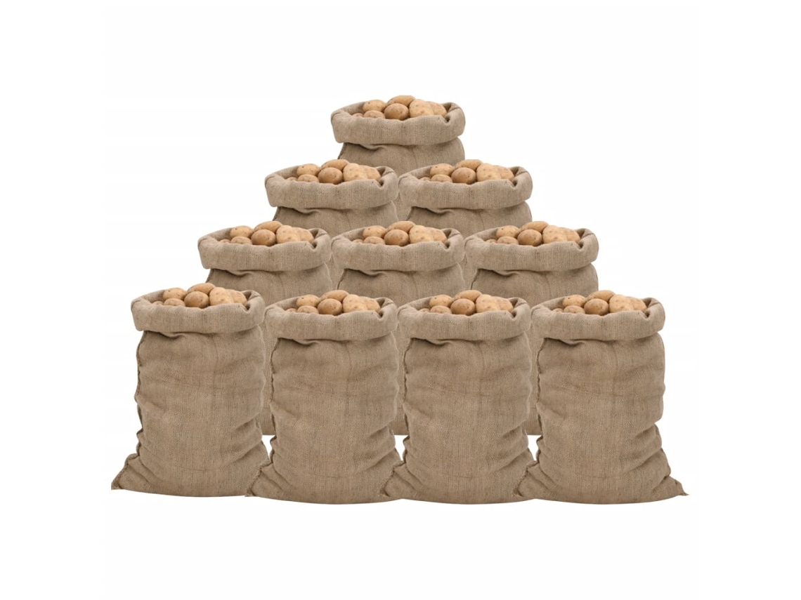 Jute Sack, Jute Sacks Vidaxl Marrom Juta (60 X 105 Cm)