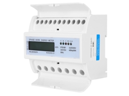 Laxiscreed Medidor De Energia Trifásico Com Display 7p Para Montagem Em Dutos