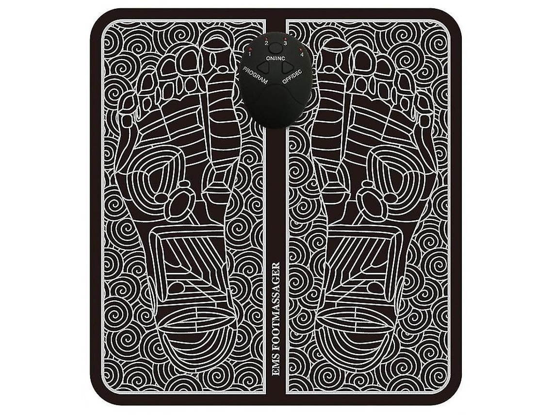 Tapete Massageador Elétrico Para Os Pés, Estimulador Muscular, Pés.