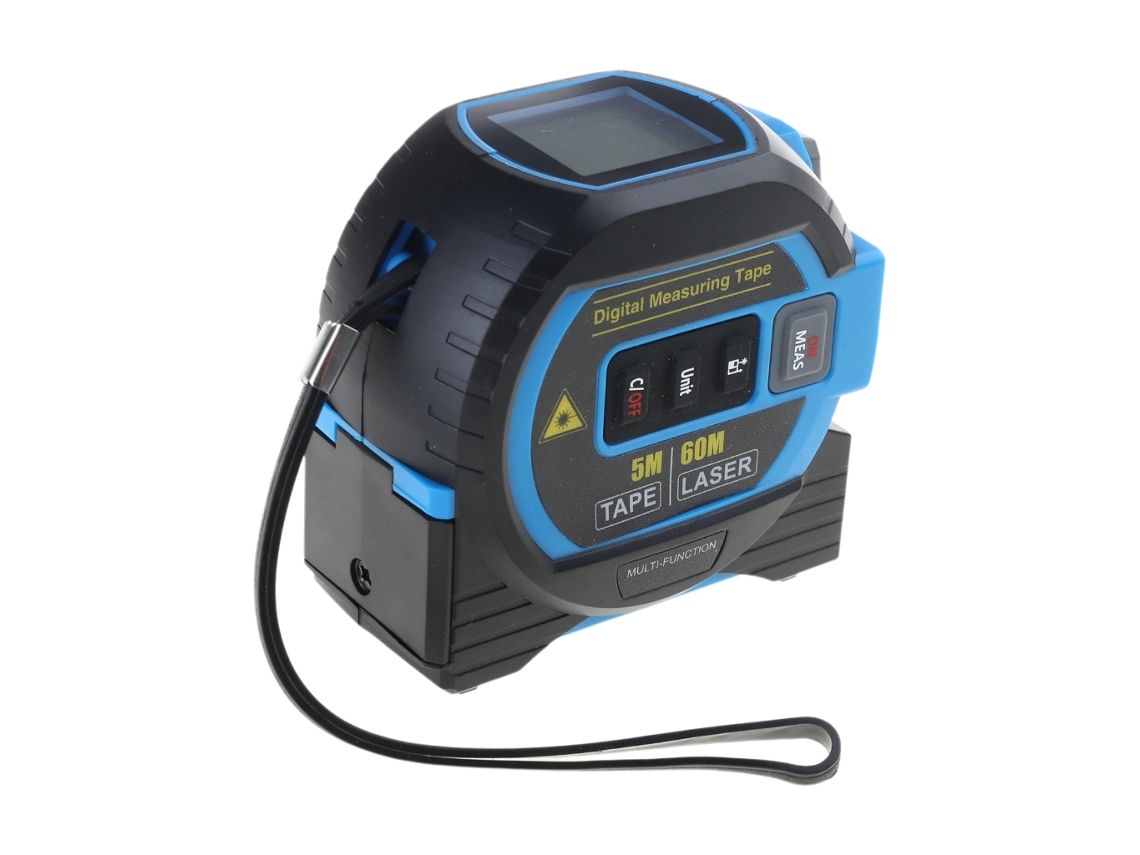 Fita Métrica A Laser Medidor De Distância Digital De Alta Precisão Com Fita De Aço Para Construtores Aquaforge