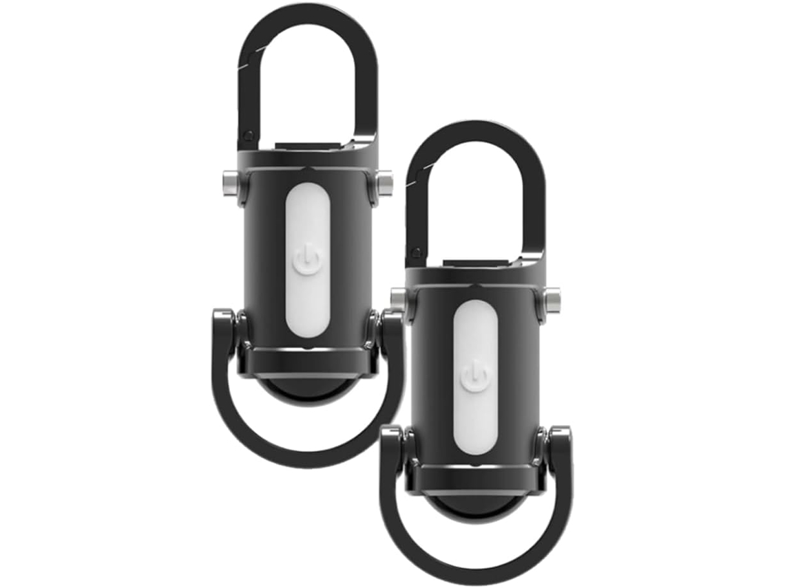 Lanterna Mini Lumilinks, Com Bateria Externa E Cor Preta. Gokoco