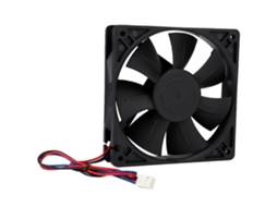 Shlf1212the-19 12cm 12v 0.45a Ventilador De Resfriamento Dc Industrial 3000 Rpm 69cfm