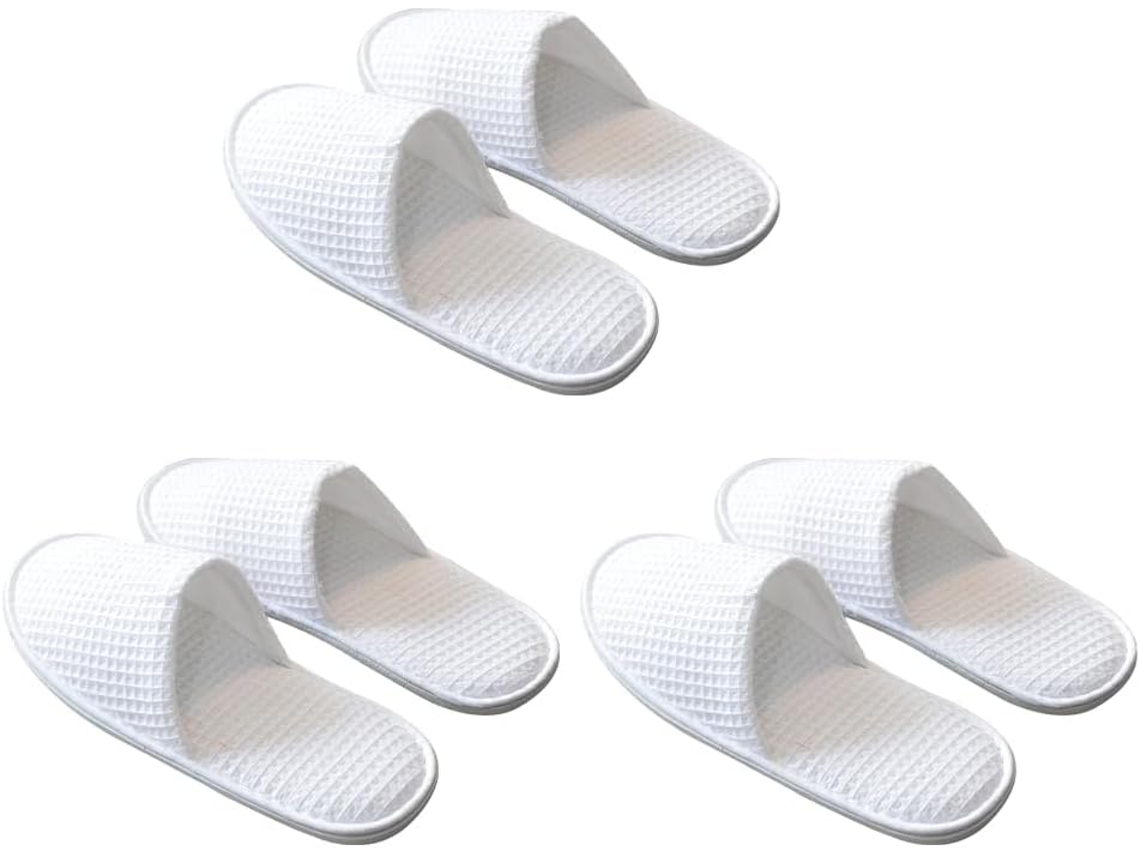 3 Pares De Chinelos Descartáveis De Tecido