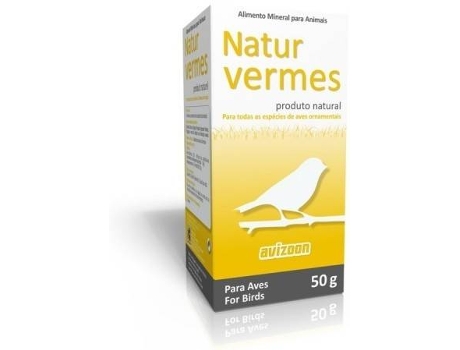 Complemento Alimentar para Aves  Naturvermes (50g)