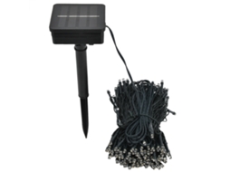 Cadeia de Luzes Solares 200LEDs IP45 Jardim Exterior