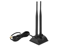Laxiscreed Antena De Duplo Banda 2.4g E 5.8g Com Ganho De 5dbi Para Melhor Sinal Wi-fi