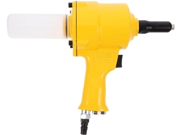 Alicate de Rebitagem Pneumático Ergonômico para Aplicações Industriais com Sistema de Fixação. SFUSHOS