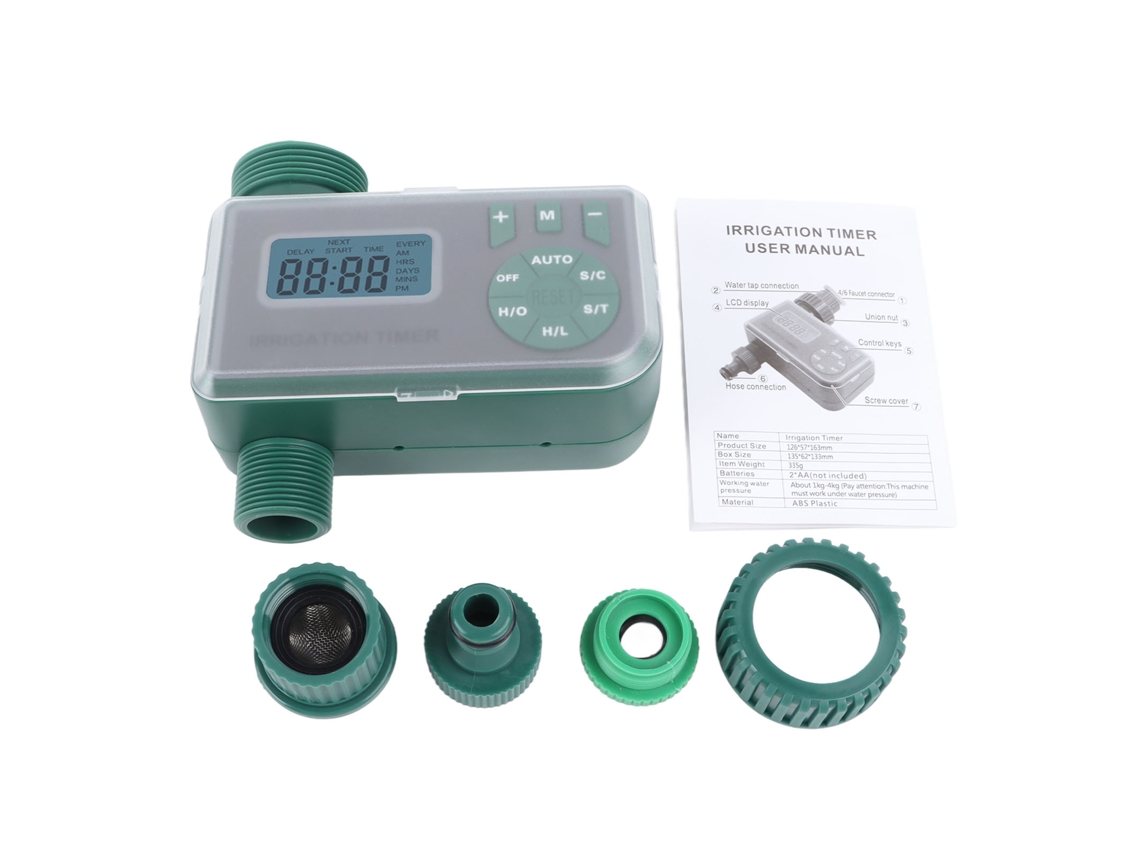 Timer De Água Econômico Ajustável Para Irrigação Automática Jardim