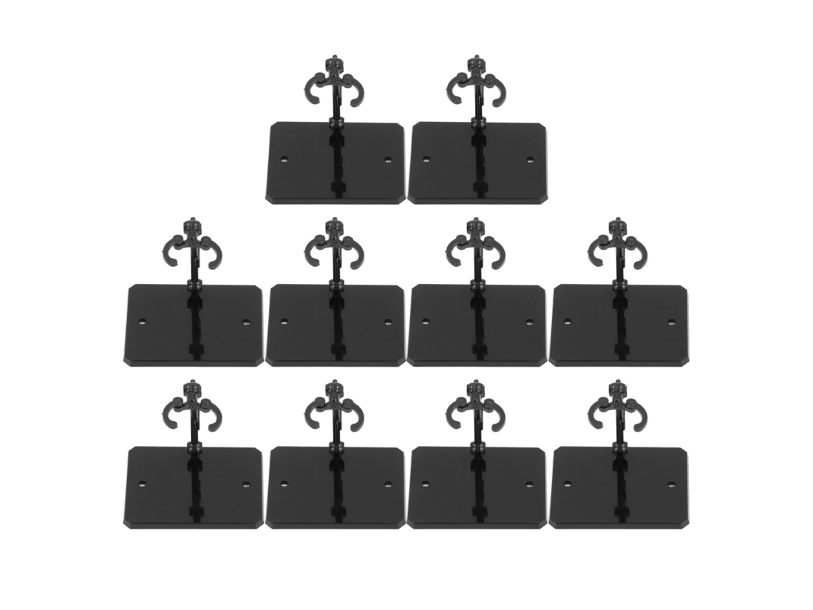 Base Estável Laxiscreed Para Bonecos De 6 Polegadas Em Preto
