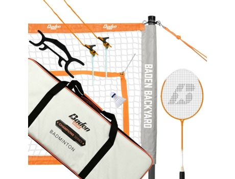 Conjunto completo de badminton com rede BADEN SPORTS Champion’s
