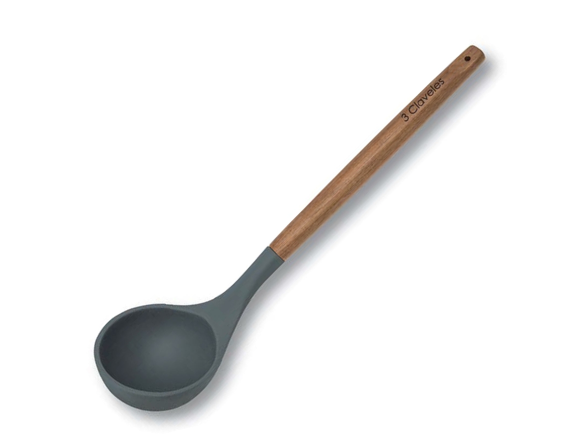 Concha 3 CLAVELES Haya (Cinzento - 32 x 5 x 2cm - Silicone)