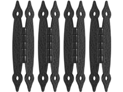 Dobradiças Decorativas Abaodam Em Formato De Borboleta, 4 Peças, 3, 5 Polegadas, Ferragens Resistentes Para Portas De