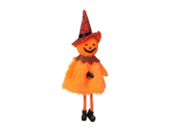 Laxiscreed Decoração De Halloween Com Abóbora E Bruxa Para Festas E Ambientes Festivos