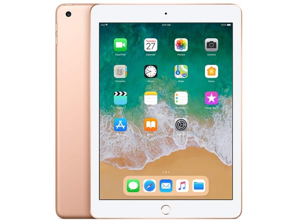 Apple iPad 9.7'' (2017) 128GB WiFi  Dourado  (Recondicionado Como Novo)
