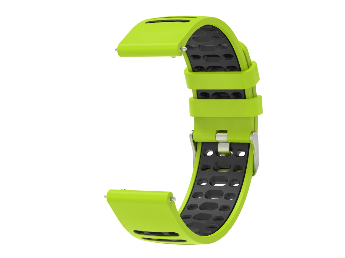 Adequado Para Pulseiras De Silicone.verde Grama Preto 20mm Yunzii