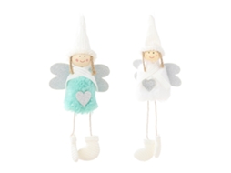 Enfeites de Árvore de Natal Anjo para Decoração e Presentes NEVEANCE