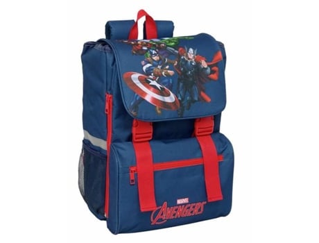 Mochila Escolar Vingadores Marinho Azul 18,5 x 41 x 15 cm