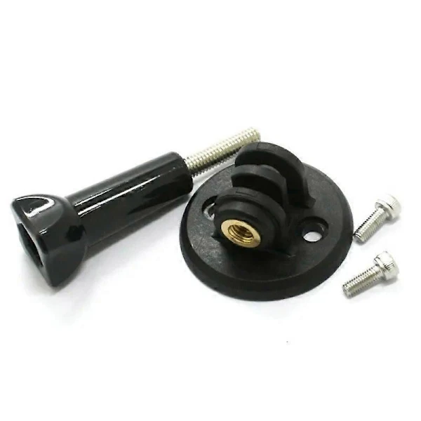 Conjunto de Adaptadores para Câmera BRILVIBERA compatível com Garmin Bryton, Gopro, bicicleta