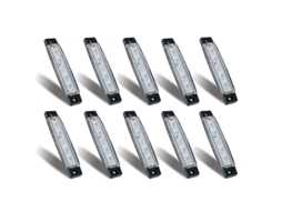 10 Lâmpadas De Barco Marítimo, 12v 24v Impermeáveis, Faróis De Navegação, Iluminação De Deck E Interior Como Se Muestra