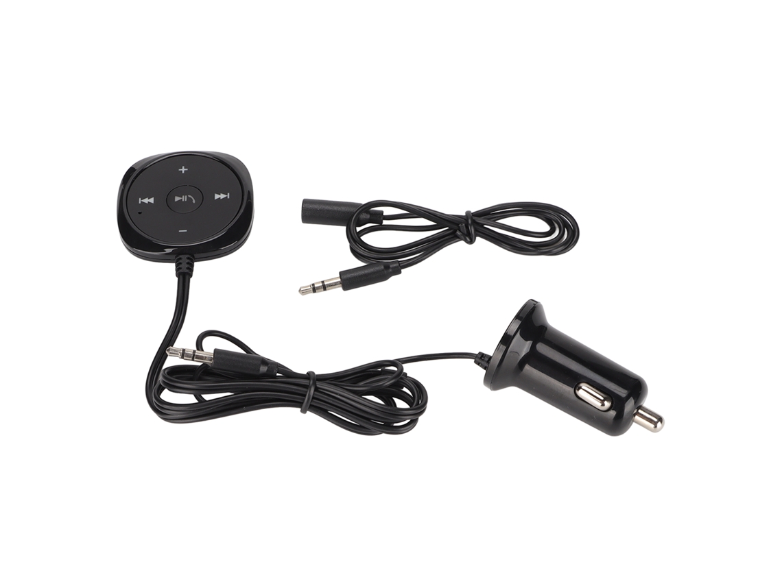 Receptor Bluetooth 5.0 Carro Aux 3.5mm Carregamento Usb