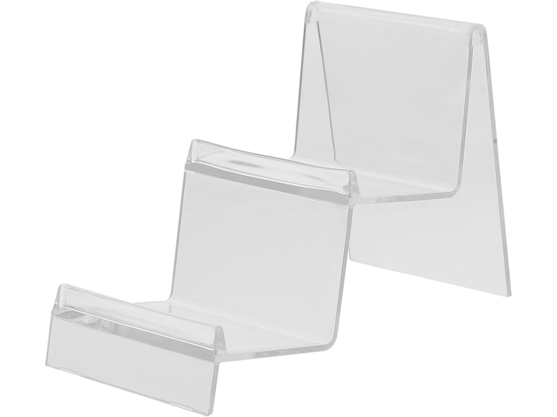 Suporte Transparente De Polipropileno Para Bolsas E Carteiras Betooky, Com 2 Níveis E 7cm De Largura, Ideal Para