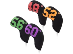 Capas para tacos de golfe, proteção para wedges, 4/10 peças, S/MARCA