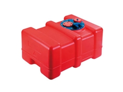 Tanque de Combustível de Polietileno 33L Dourado 50 X 35 X 23 Cmcan-Sb