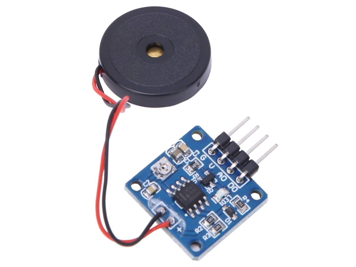 Sensor Vibração Piezoelétrico Interruptor 5.0v Dc