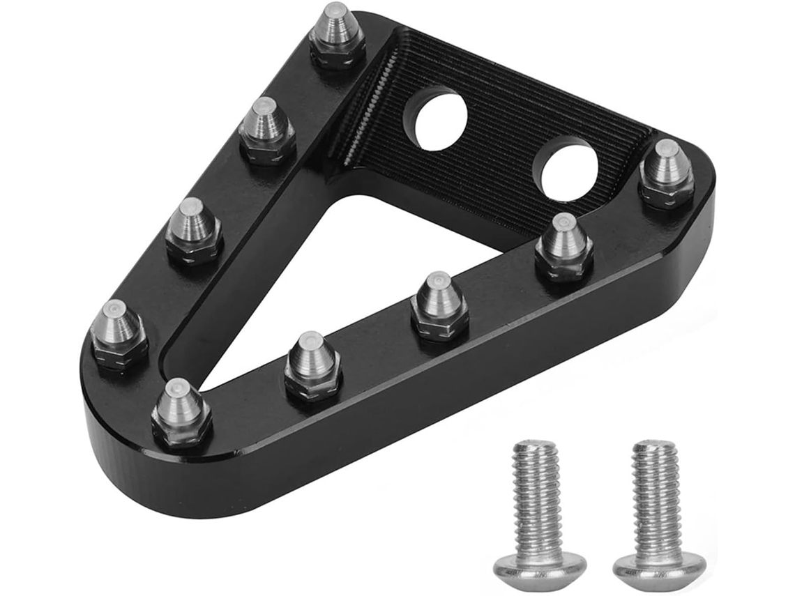 Pedal de Freio Traseiro para Motocicleta Fc Fe Fs Te Ponteira Pés Estas Pedaleiras São Fixadas Parafusos Aço