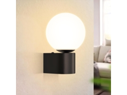 Nettlife Candeeiro De Parede Moderna Para Sala, Interior Preto E Branco Com Tomada G9 (sem Lâmpada), 15,5 Cm, Para Casa, Para Uso Diário
