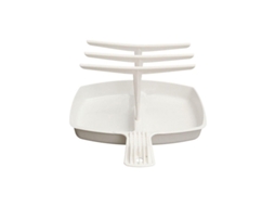 HYMNORA Tabuleiro Para Fatiar Bacon No Micro Ondas, Cozedor De Bacon Saudável, Grelha Para Bacon Crocante, Utensílio De Cozinha