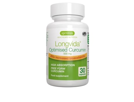 Igennus Longvida Optimised Curcumin 500mg 30's