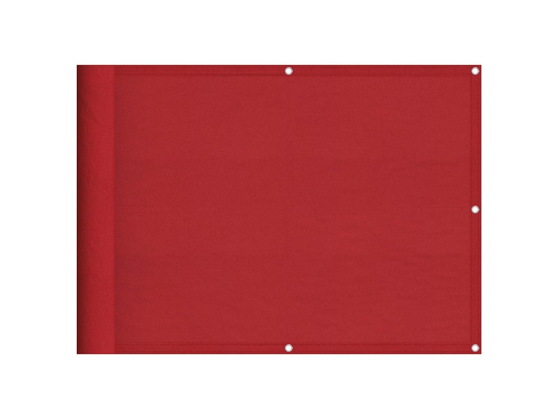 Tela de Varanda 75x100 Cm 100% Poliéster Oxford Vermelho MAISON EXCLUSIVE