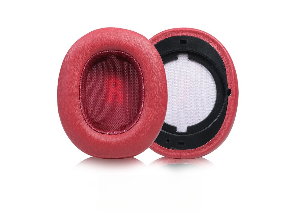 Almofadas de Ouvido Compatíveis com Jbl E55Bt 1 Par Vermelho