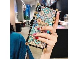 Capa LAXISCREED Iphone 12 com Cordão e Suporte