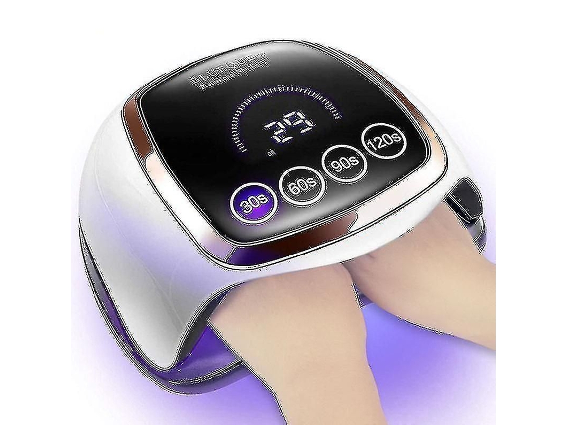 Lâmpada de Unhas Uv Led 168w V3 com 42 Lâmpadas e Tela Lcd, Função de Memória