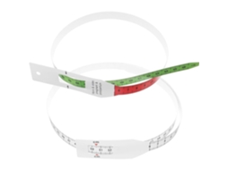Lurelia Fita Para Bebé Para Bebé Flexível Retrátil 2 Peças 70cm Plástico Para Medição De Cabeça, Tórax E Cintura