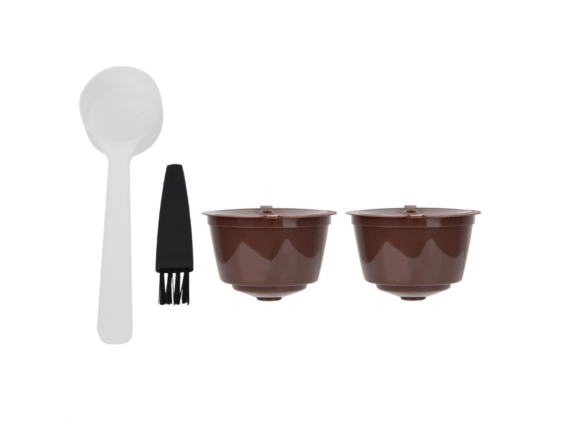 Laxiscreed Cápsulas De Café Reutilizáveis Para Dolce Gusto, Pack De 2 Unidades