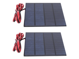 Módulo Solar Mini Com 2 Peças 12v 150ma Cabo 1m