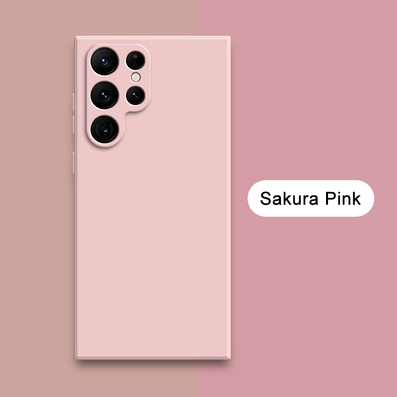 Capa Protetora De Silicone Líquido (samsung S21 Plus, Rosa) Para Samsung, Com Capa Traseira Em Tecido Macio.