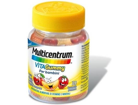 Suplemento Alimentar MULTICENTRUM Balas De Goma Multicentrum Vitagummy (30 cubos mastigáveis)