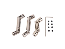 Mali kit de Eixo de Transmissão Rc Universal em Metal para Wpl e Mn D90 3 Peças
