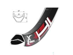 Jante Mtb Hurry Transparente 27.5´´-650B 32Hremerx