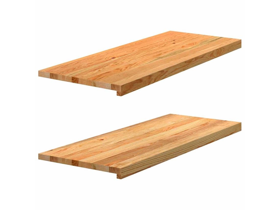 Window Sill, Window Sills Vidaxl Marrom Madeira De Carvalho (100 X 40 X 2 Cm)